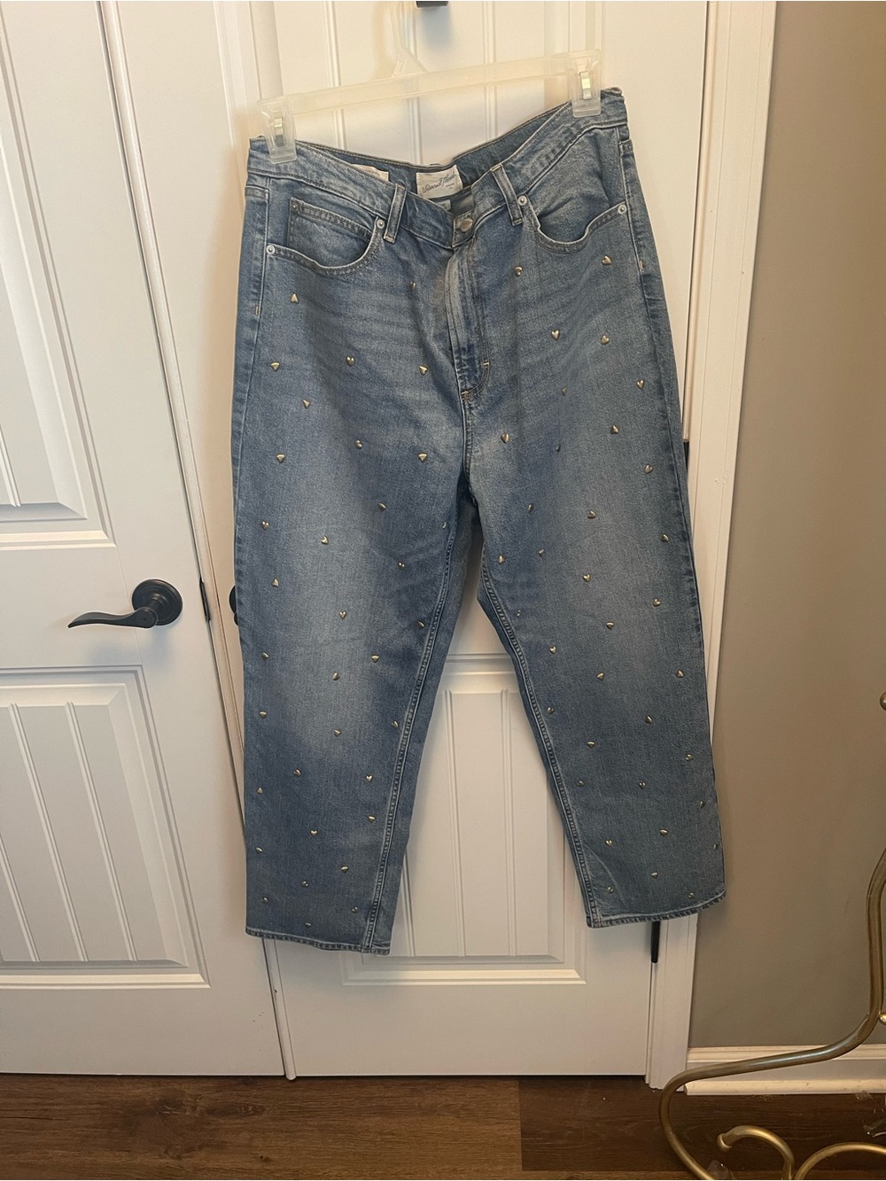 Gold heart light jeans Universal Thread